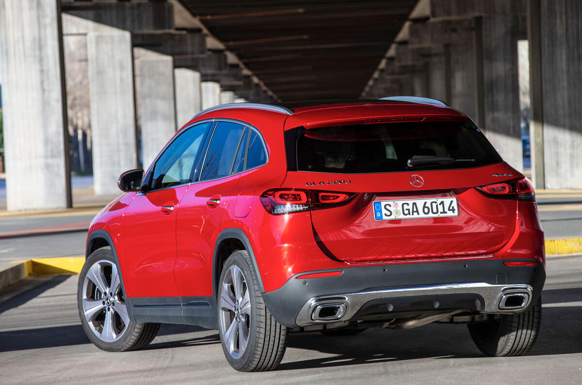 Mercedes-Benz GLA 220d 2020 : premier bilan de conduite - statique arrière