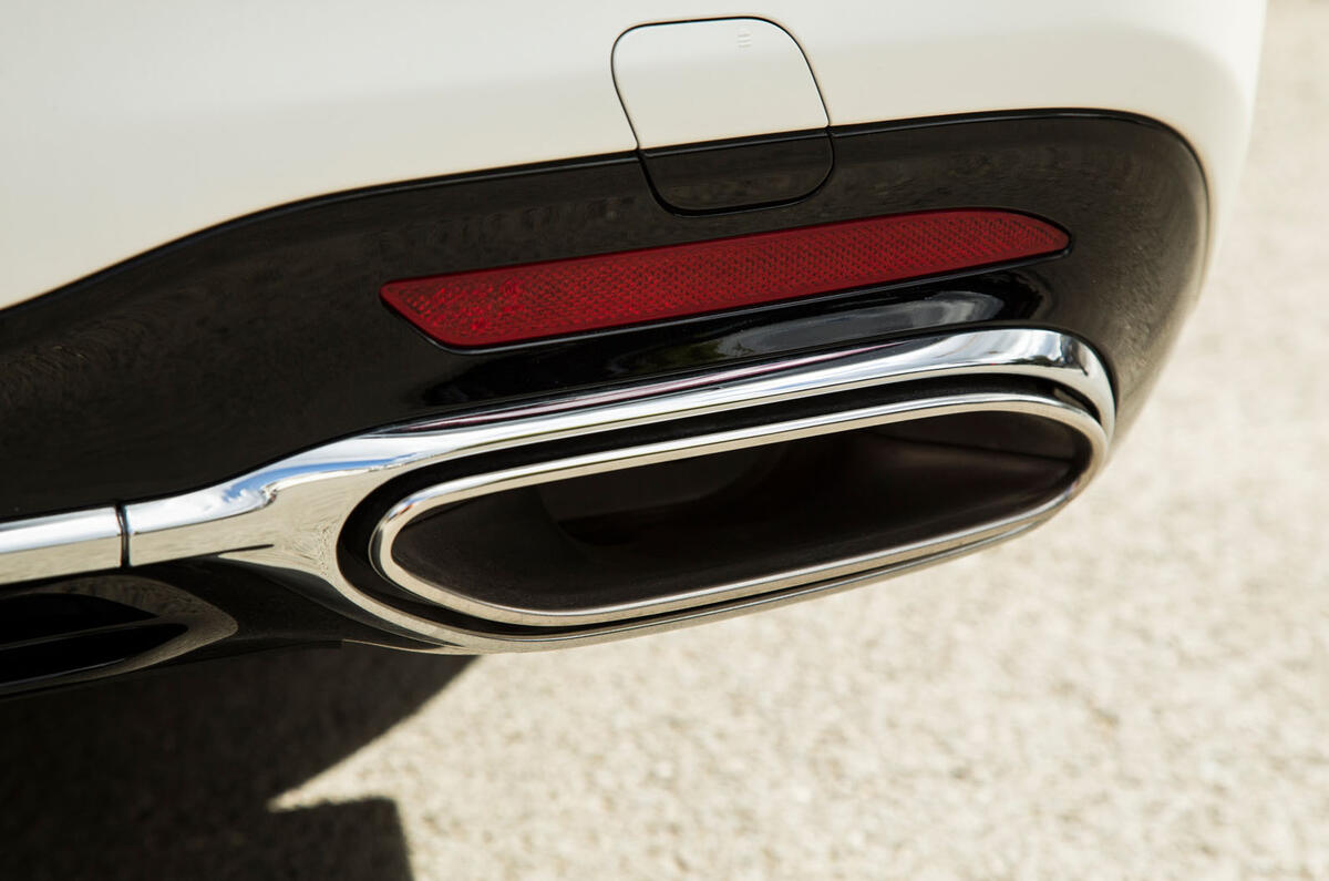 Mercedes-Benz S-Class S500L 2018 long-term review - exhaust