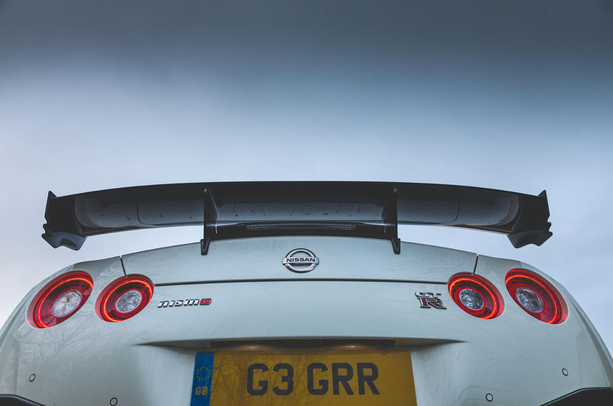 Nissan GT-R Nismo 2020 UK first drive review - spoiler