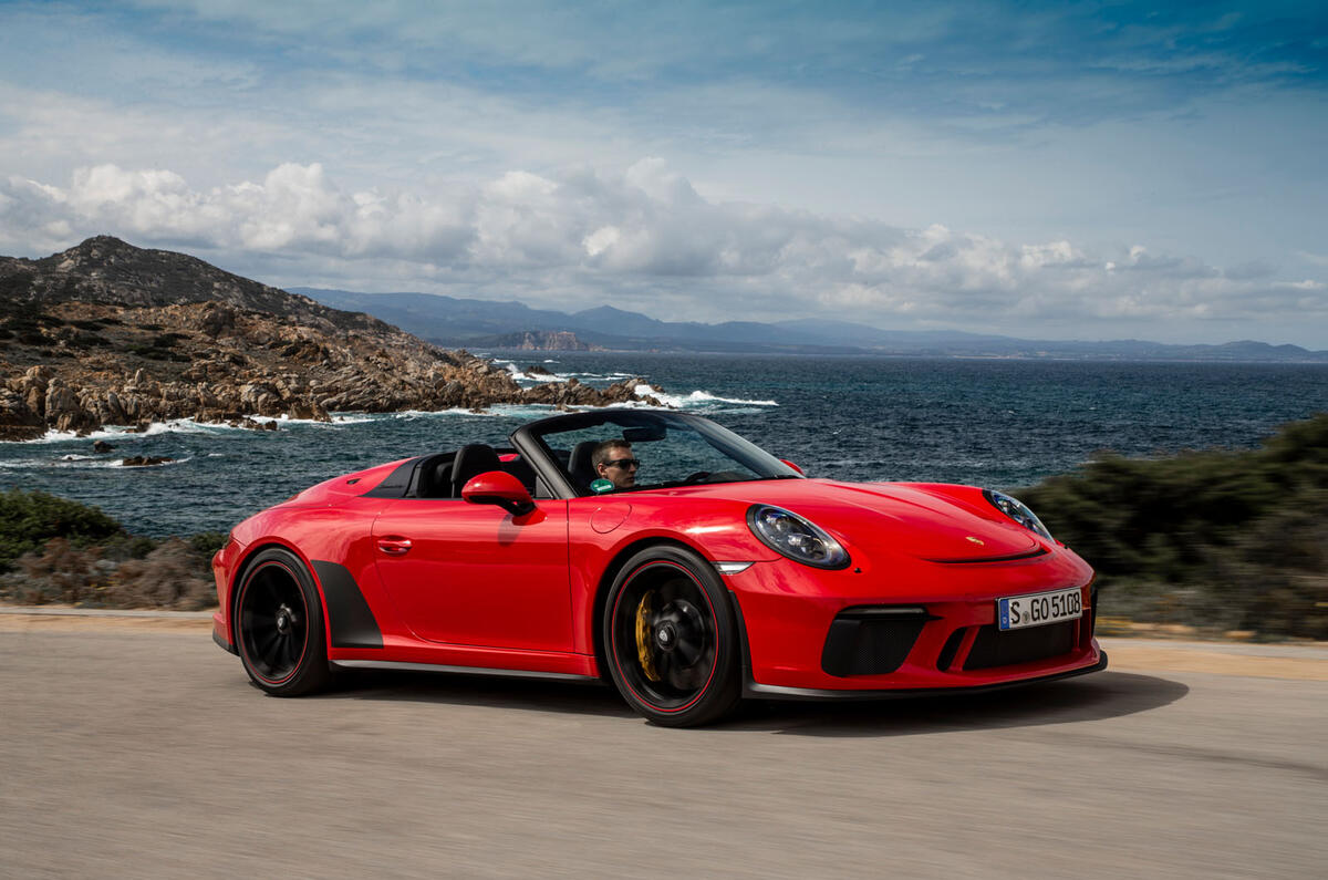 porsche 911 speedster 2019 review autocar porsche 356 lights