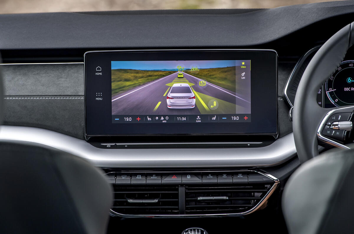 Skoda Octavia IV 2020 first drive review - ADAS