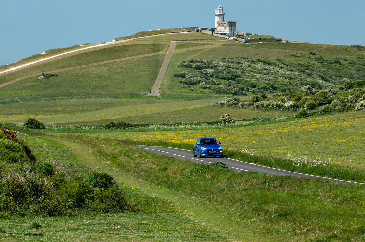 Suzuki Swift Attitude 2019 UK first drive review - scenery