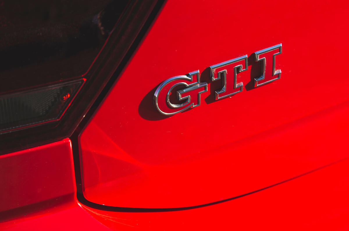 Volkswagen Polo GTI 2018 long-term review - rear GTI badge