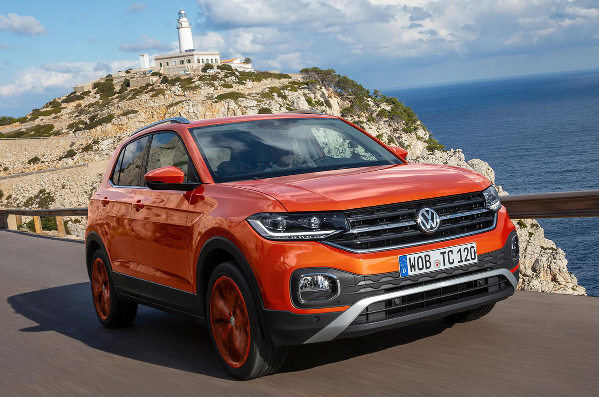 Volkswagen T-Cross 2019 first drive review - on the road front