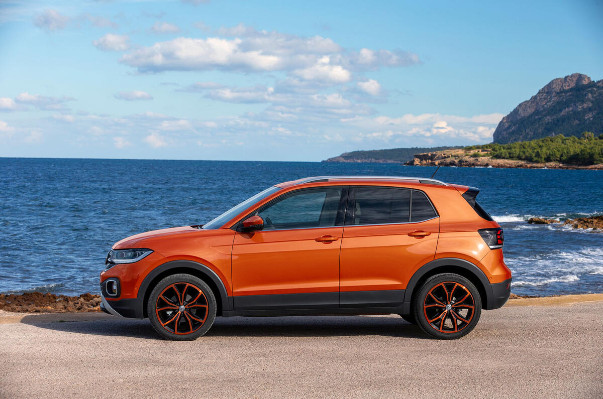 Volkswagen T-Cross 2019 first drive review - static side