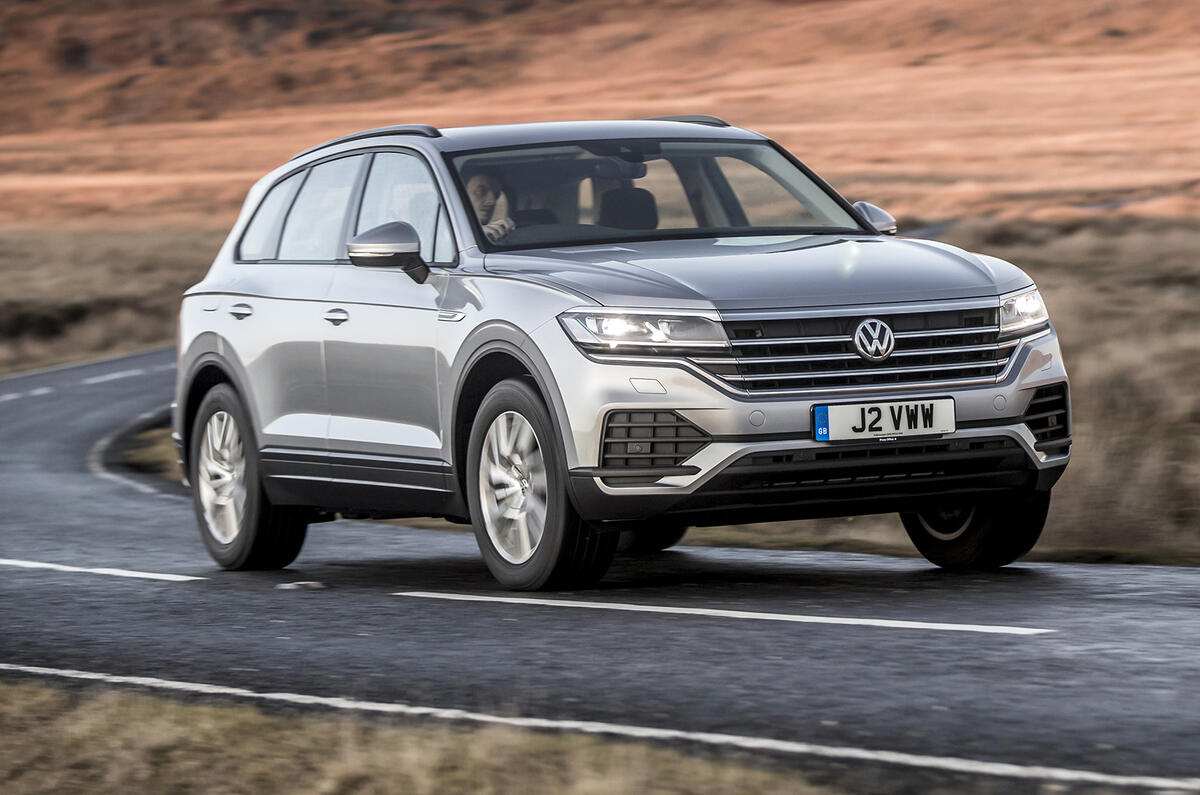 Volkswagen Touareg 2020 UK first drive review - on the road front