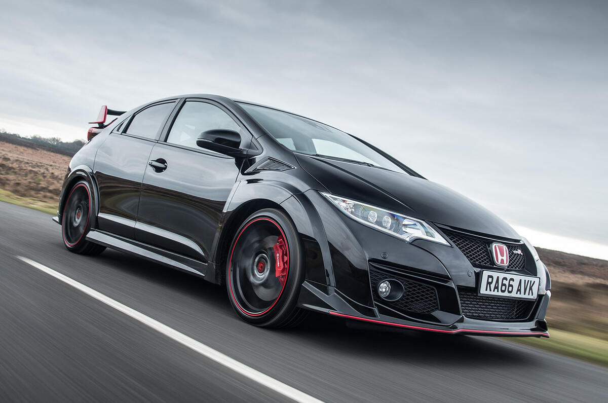 17 Honda Civic Type R Black Edition Review Autocar