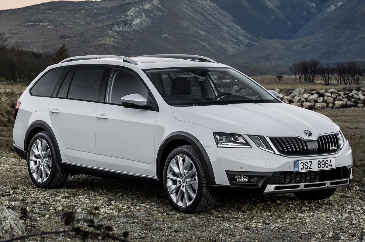 Facelifted Skoda Octavia Scout