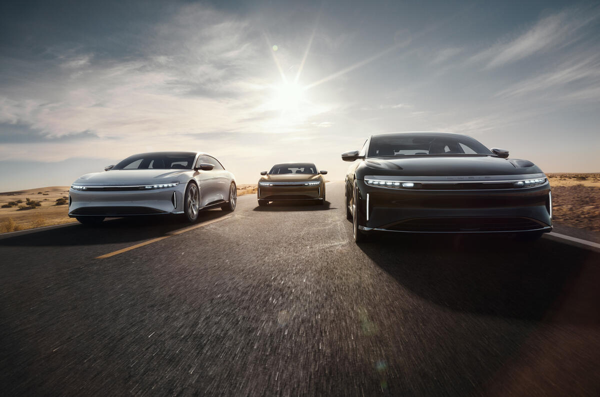 2020 Lucid Air - trio