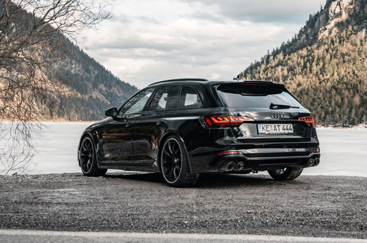 Abt Sportsline Takes Audi Rs4 Avant To 523bhp Adds Aero Redesign Autocar