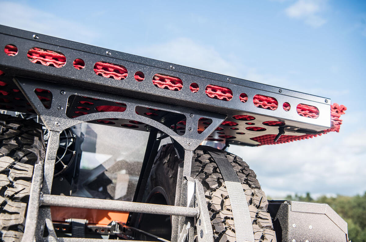 Bowler Bulldog 2018 first drive review rear storage