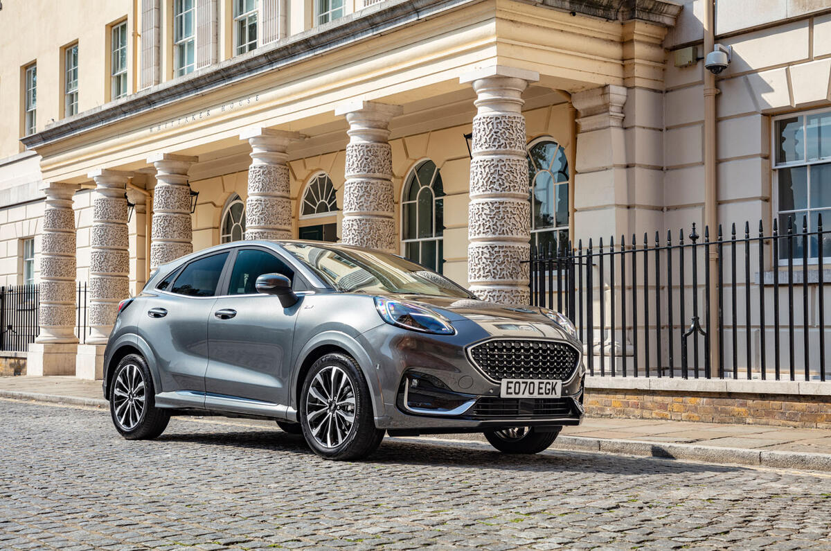 Ford Puma Vignale 2020 : premier examen de la conduite au Royaume-Uni - avant statique