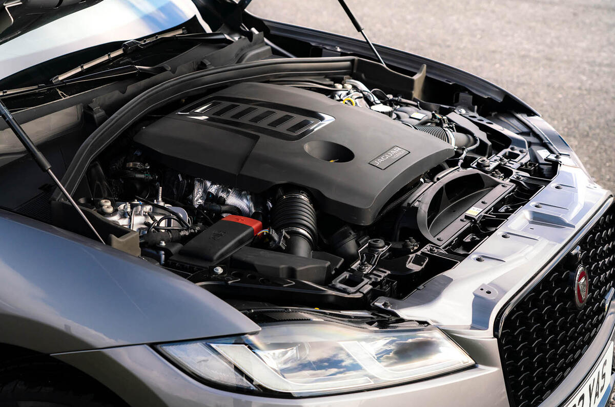 11 Jaguar F Pace 2021 UK first drive review engine