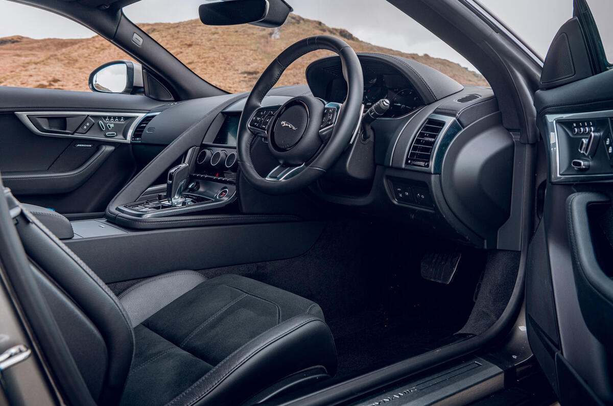 Jaguar F-Type 2020 UK first drive review - dashboard