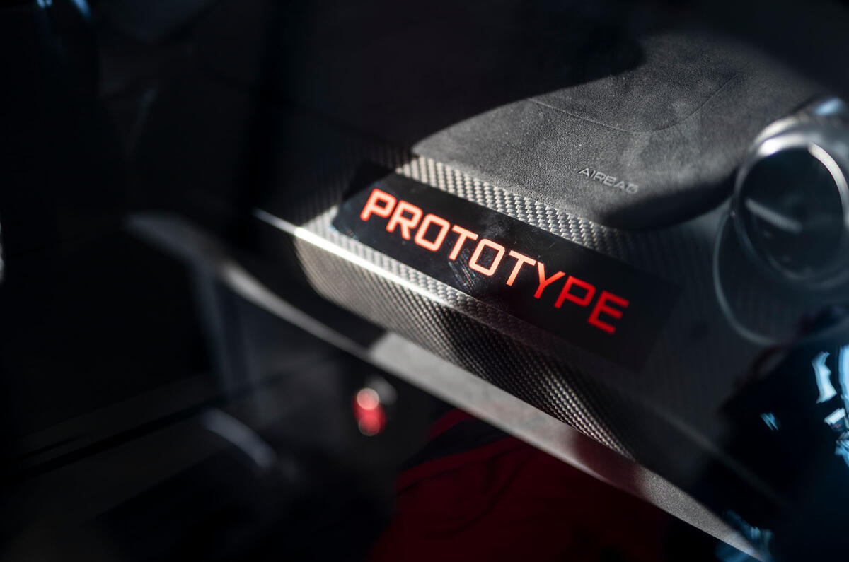 McLaren Senna GTR 2019 first drive review - interior trim