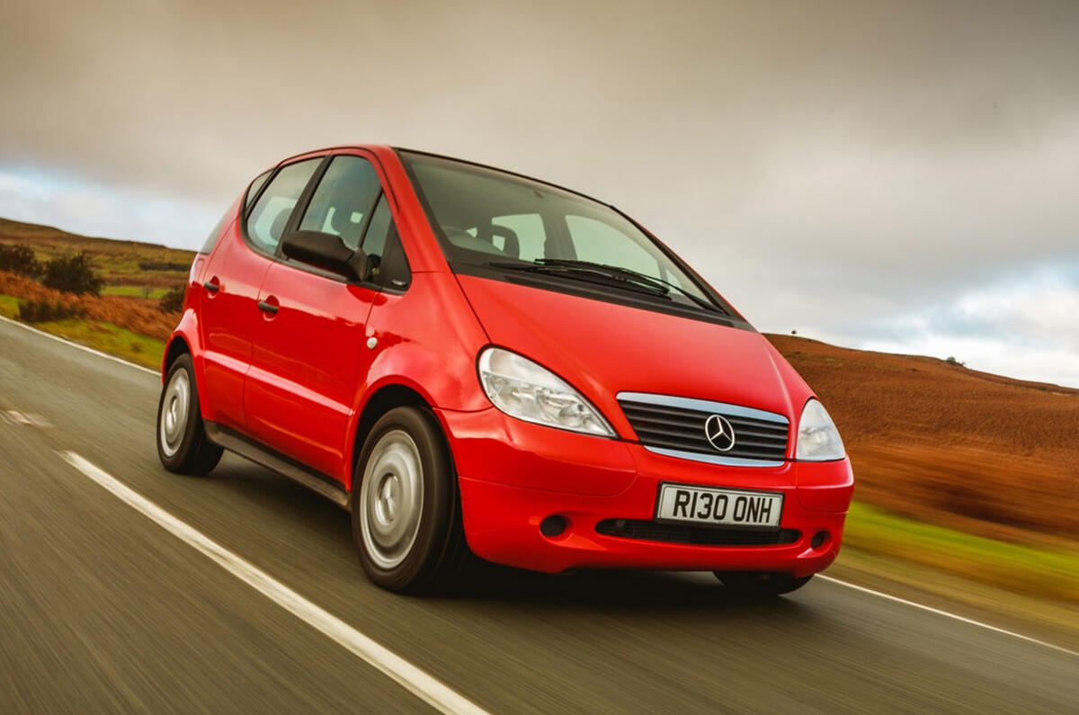 Mercedes A-Class - tracking front