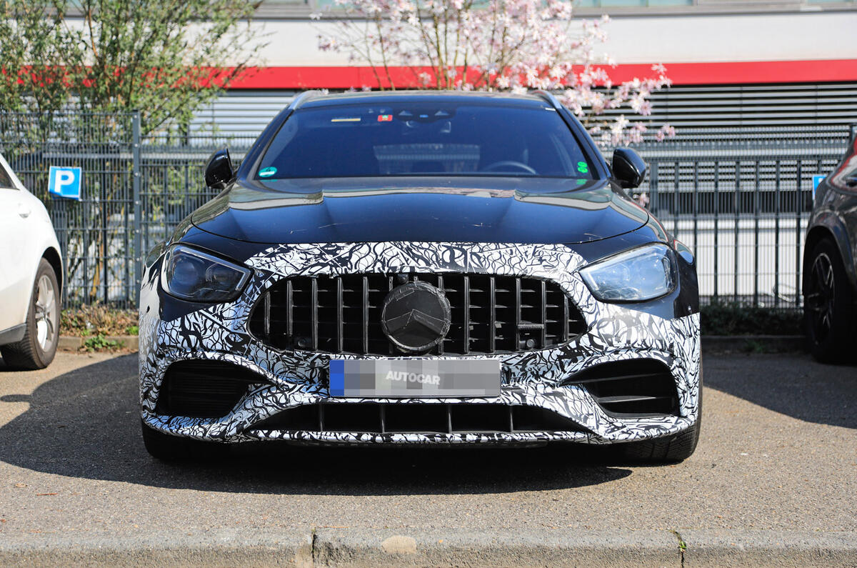 Mercedes-AMG E63 - spy shots