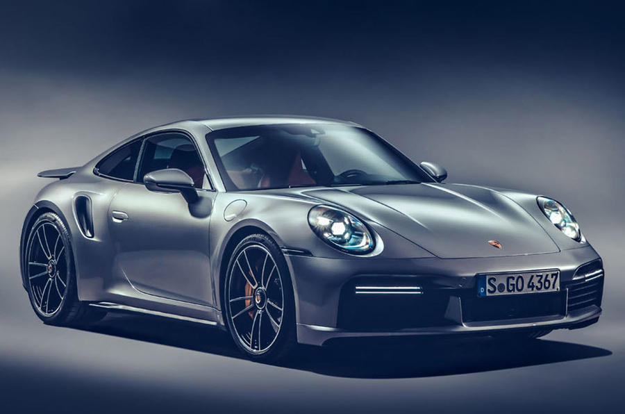 Porsche 911 Turbo S 2020 - stationary front