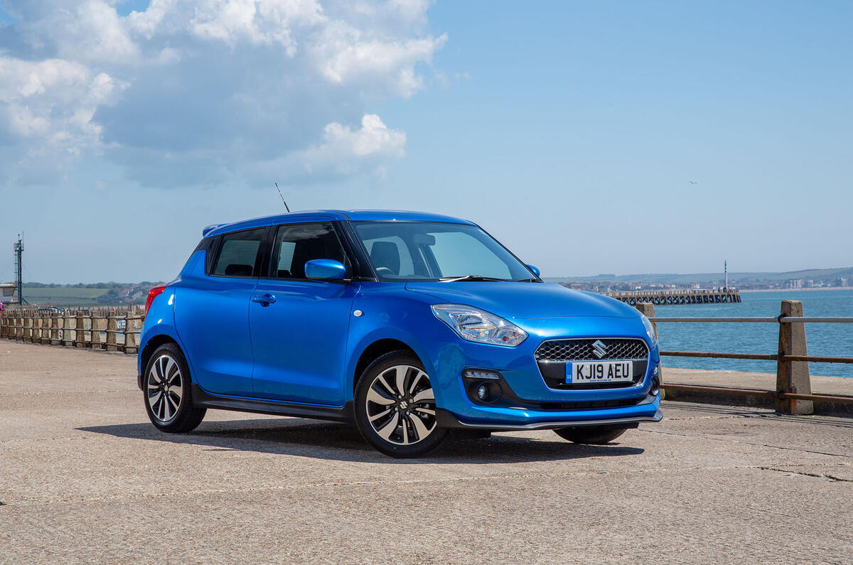 Suzuki Swift Attitude 2019 UK first drive review - static front