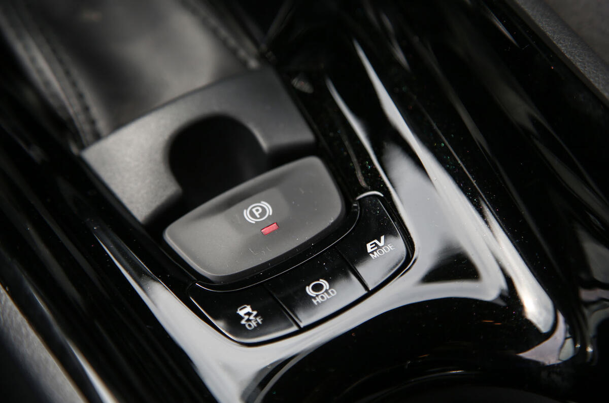 Toyota C-HR 2018 long-term review electronic parking brake