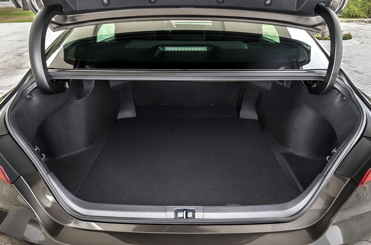 Toyota Camry 2019 European first drive review - boot