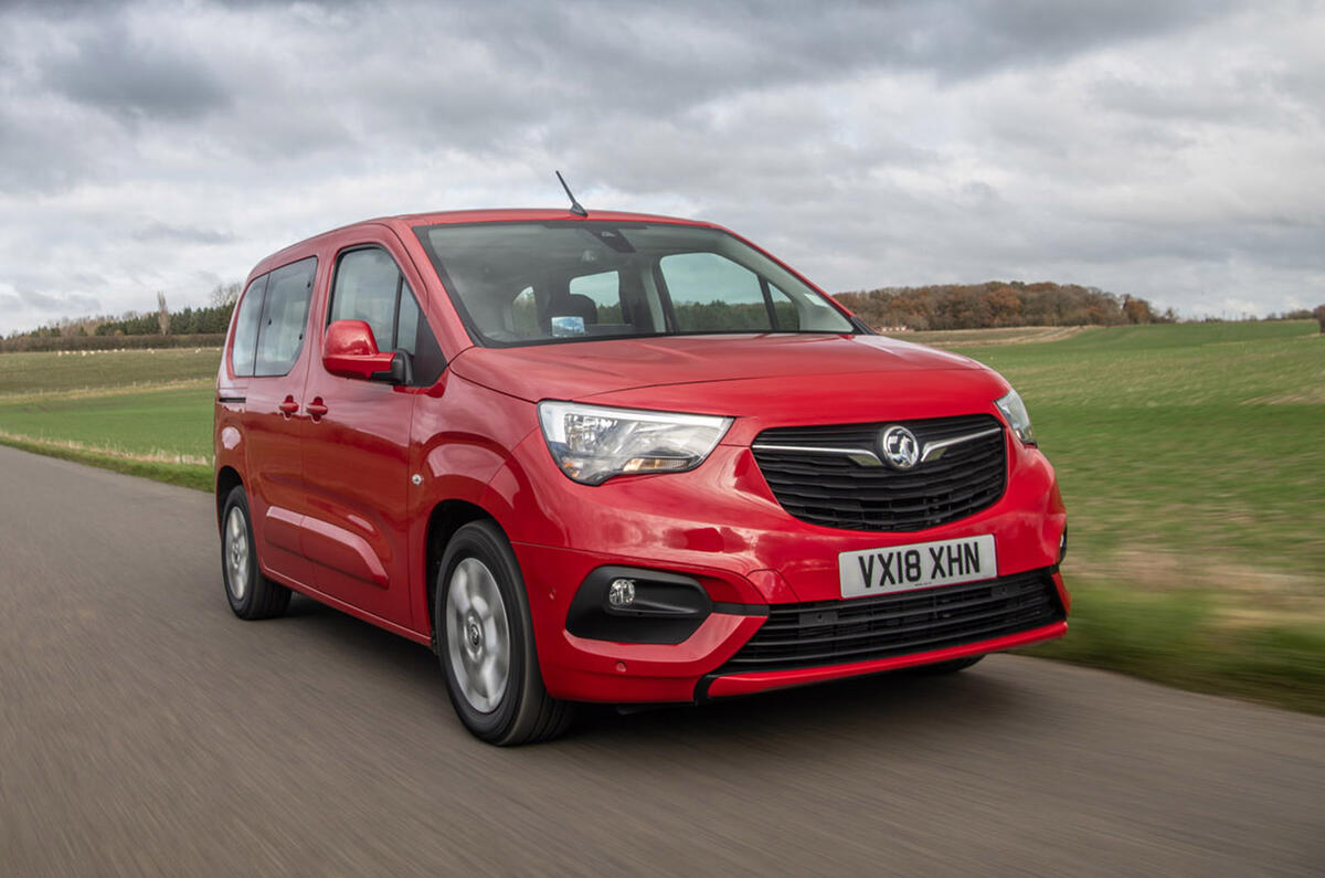 Vauxhall Combo Life - hero front