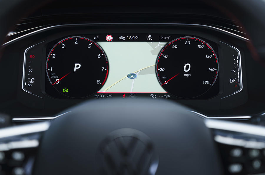 11 VW Polo GTI Facelift 2022 FD tableau de bord numérique