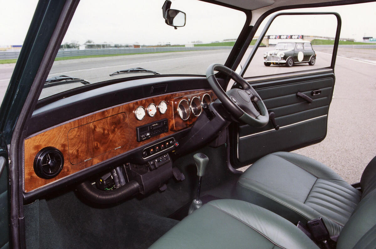 Rover Mini interior