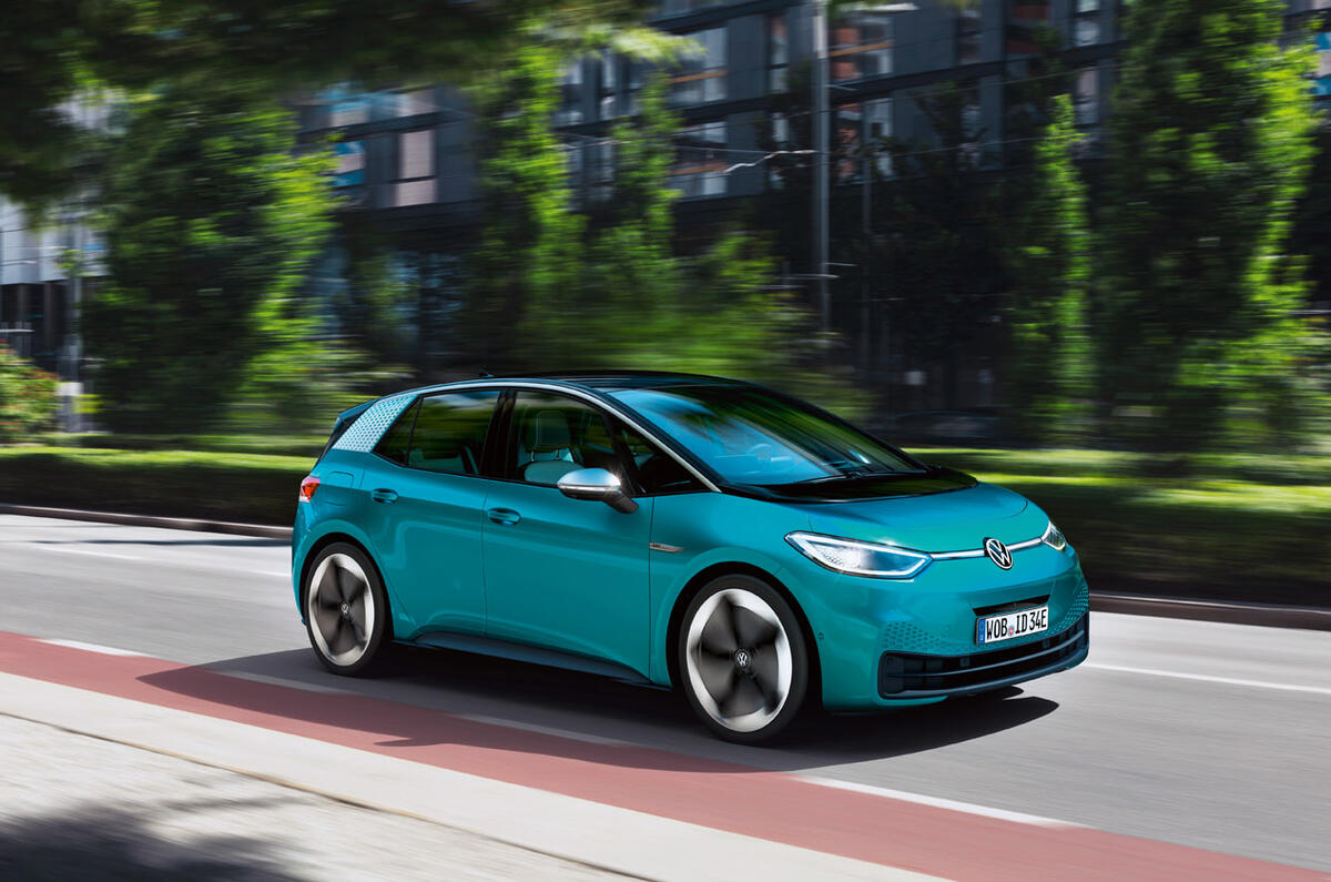 Volkswagen ID 3 2020 - tracking side