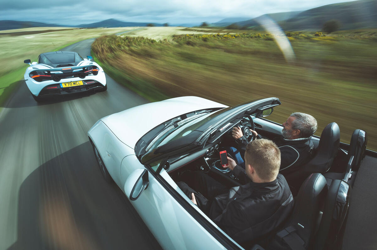 Mclaren 720s Vs Mazda Mx 5 Which Is The Most Fun Autocar