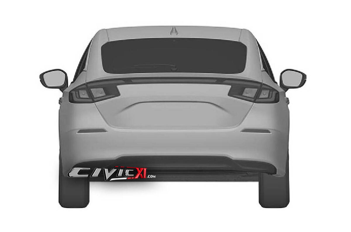 Next civic rear view