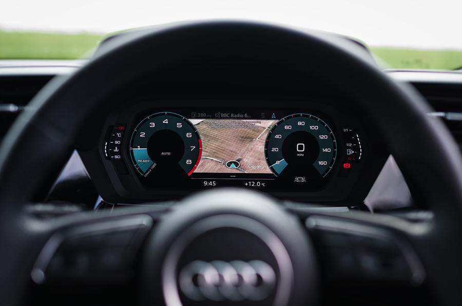 Audi A3 Sportback 2020 : premier examen de conduite au Royaume-Uni - instruments