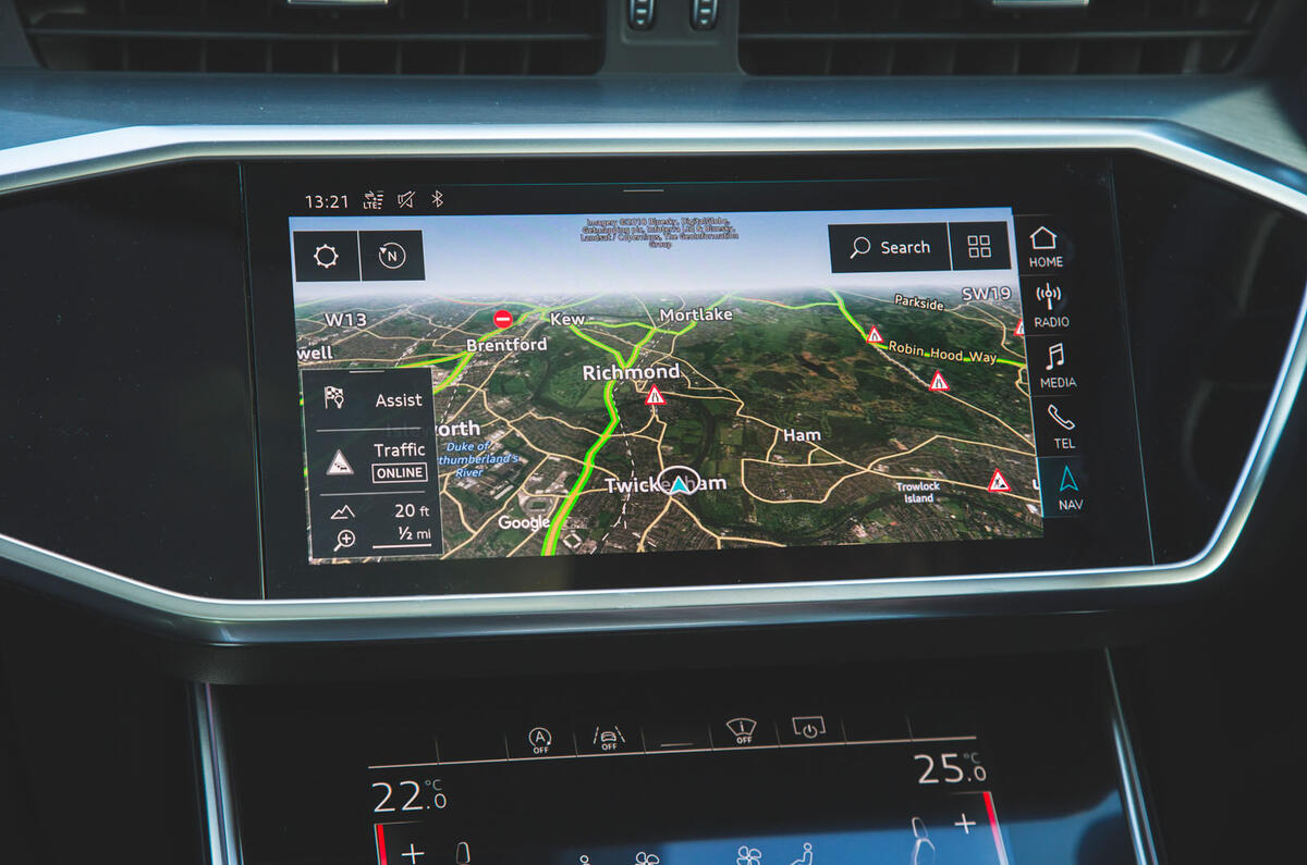 Audi A6 2018 long-term review - infotainment