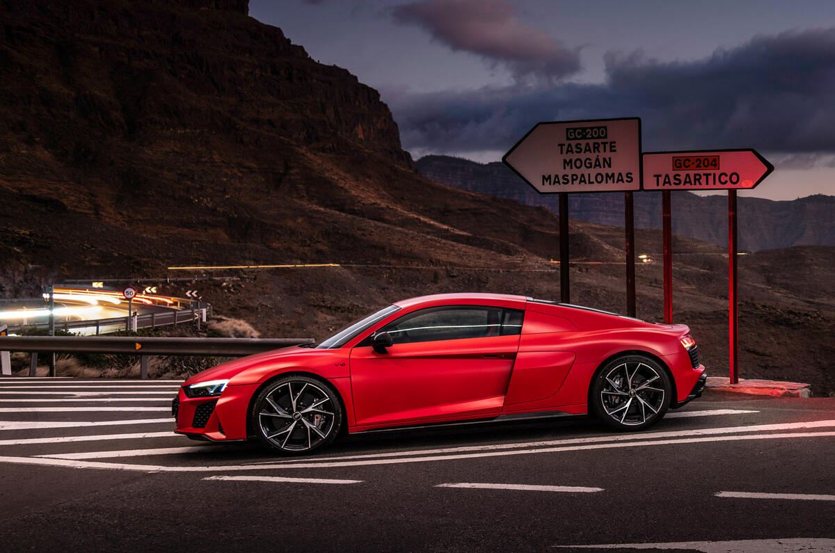 12 Audi R8 RWD Performance 2021 : premier essai routier - statique