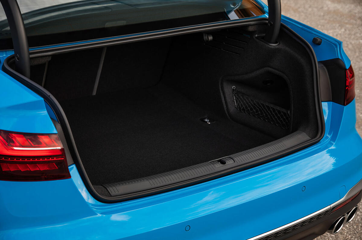 Audi S4 2019 first drive review - boot