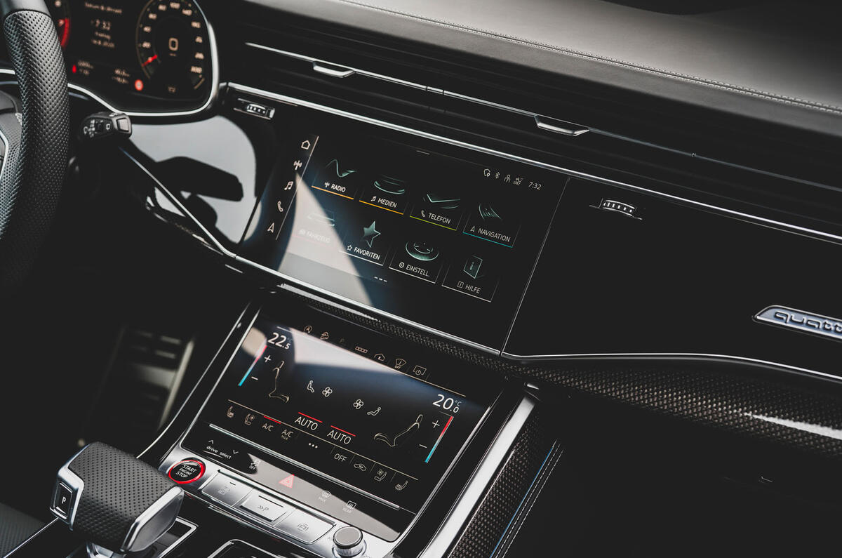 Audi SQ7 2020 : premier bilan de conduite - infotainment