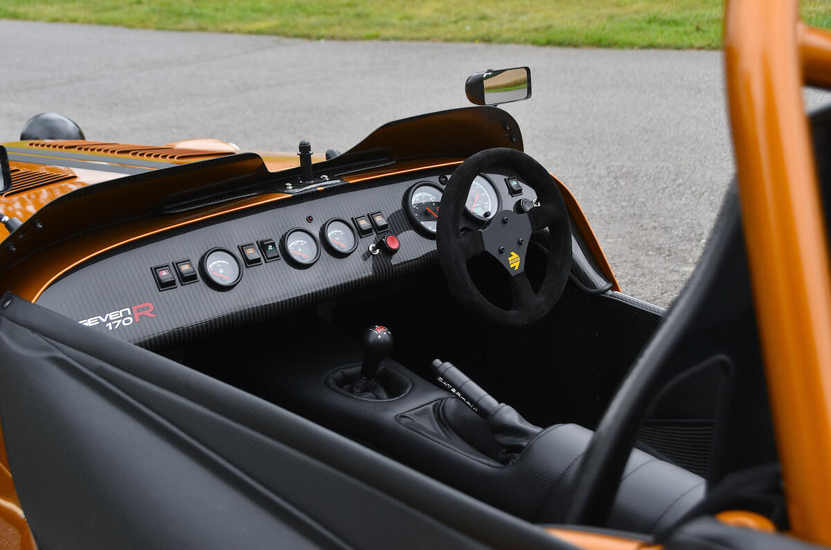 12 Caterham Seven 170 R 2021 UK FD dashboard