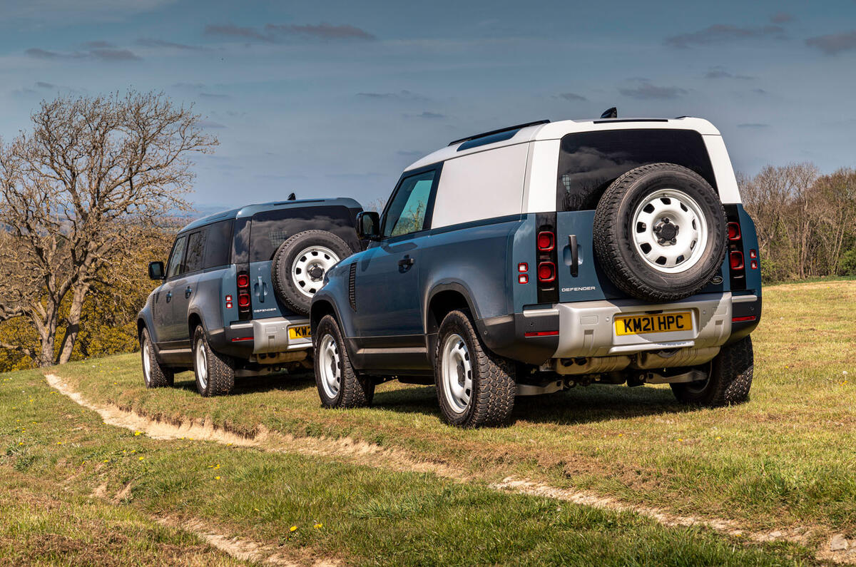 Land Rover Defender Hard Top commercial 2021 UK review Autocar