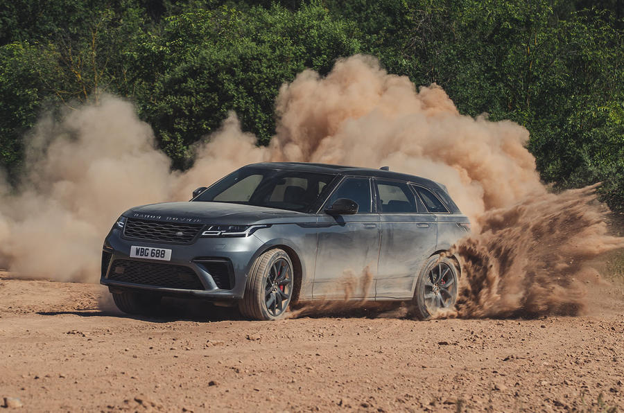 2019 Range Rover Velar SVAutobiography Dynamic - drifting