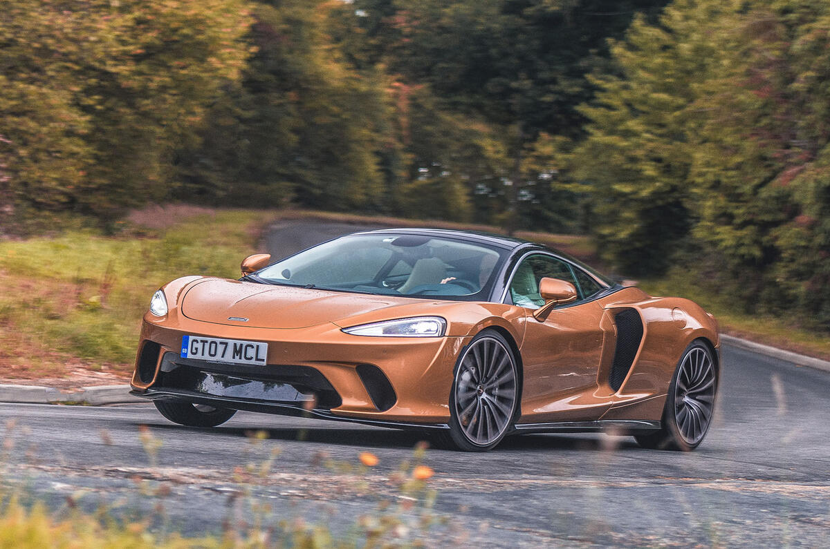 McLaren GT 2019 UK first drive review - cornering