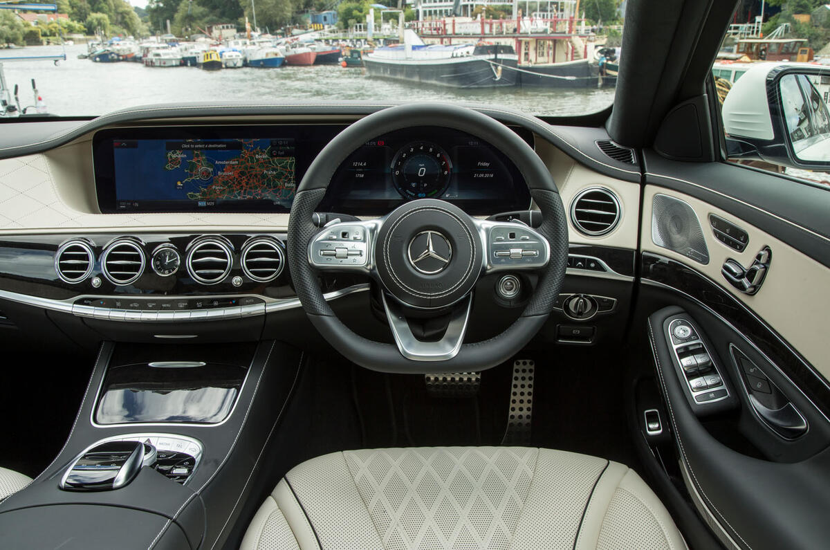 Mercedes-Benz S-Class S500L 2018 long-term review - dashboard