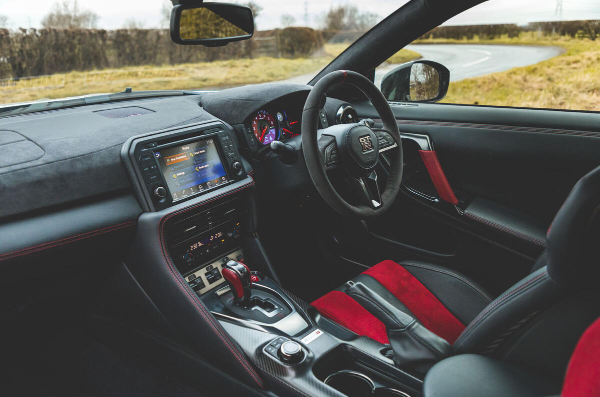 Nissan GT-R Nismo 2020 UK first drive review - cabin