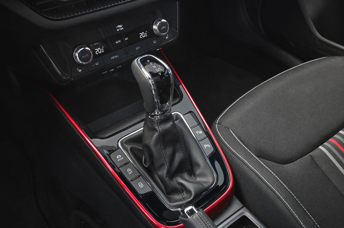 Skoda Fabia Monte Carlo gearlever