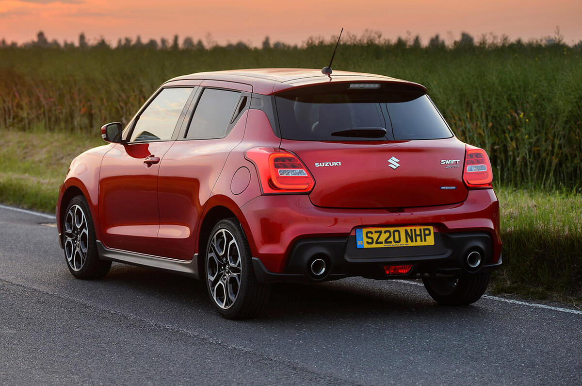 Suzuki Swift Sport Hybrid 2020 - hero rear