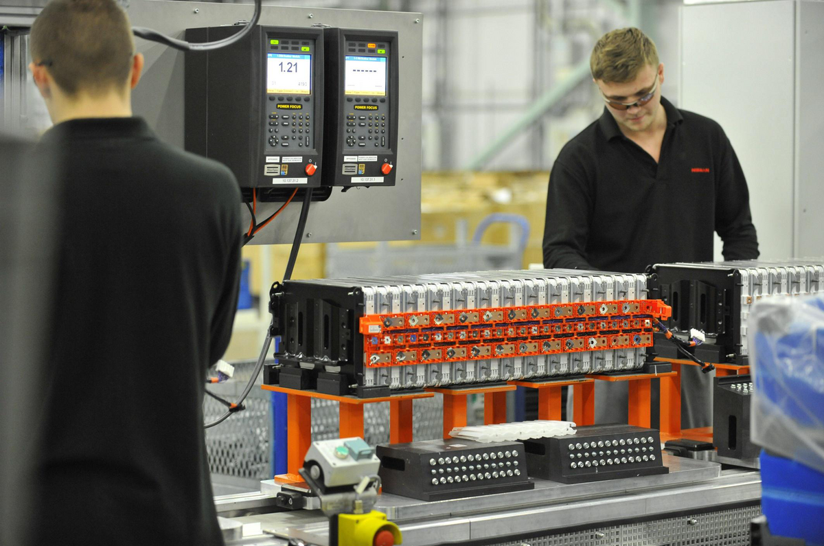 Nissan's UK Battery plant