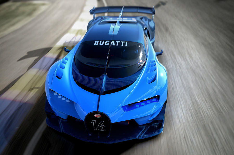 Bugatti Vision Gran Turismo show car