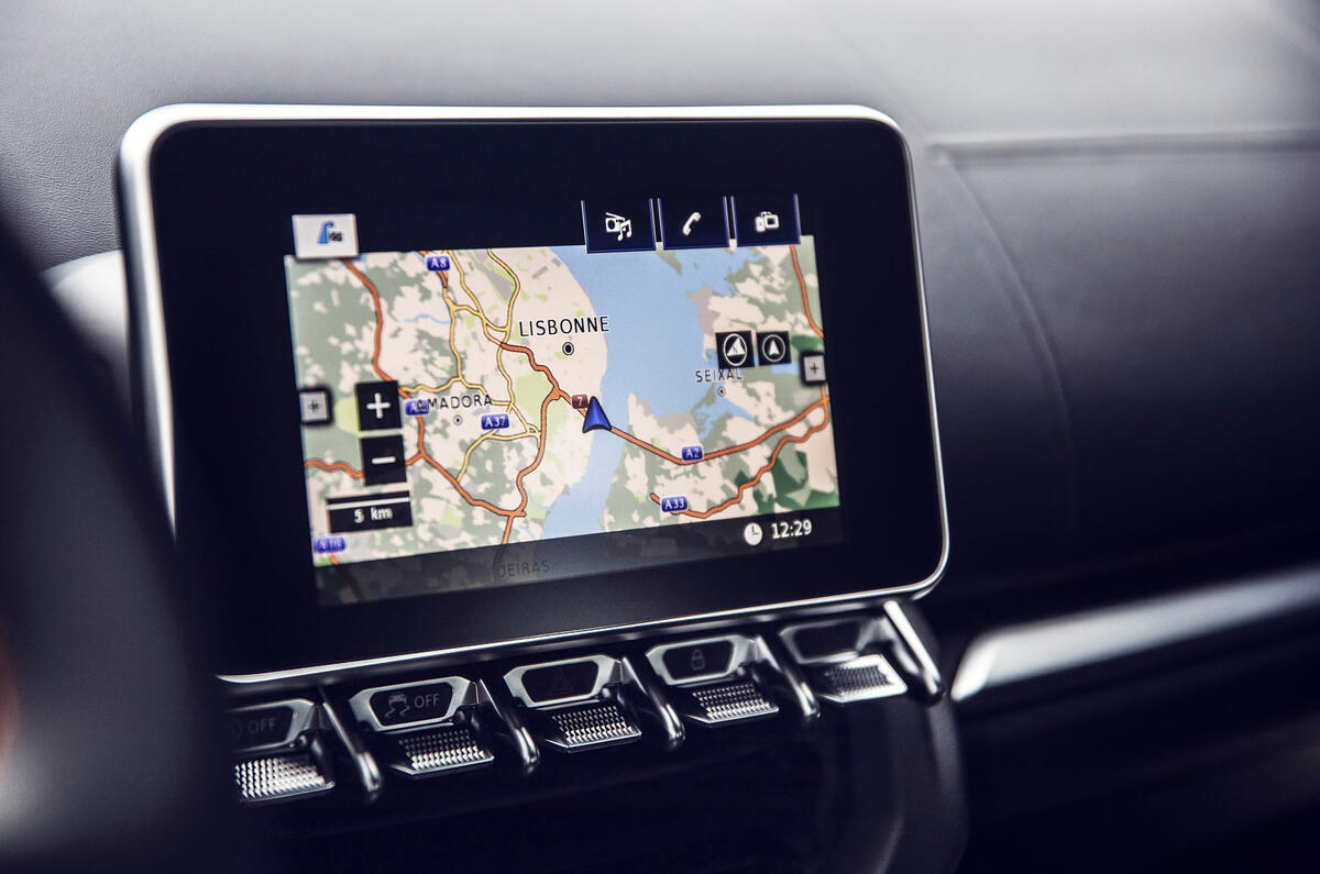 Alpine A110S 2019 first drive review - infotainment