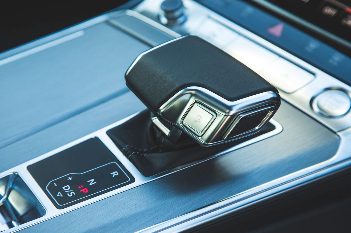 Audi A6 2018 long-term review - gear selector