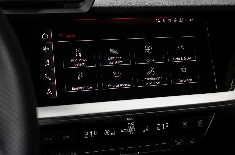 Audi S3 Sportback 2020 : premier bilan de conduite - infotainment