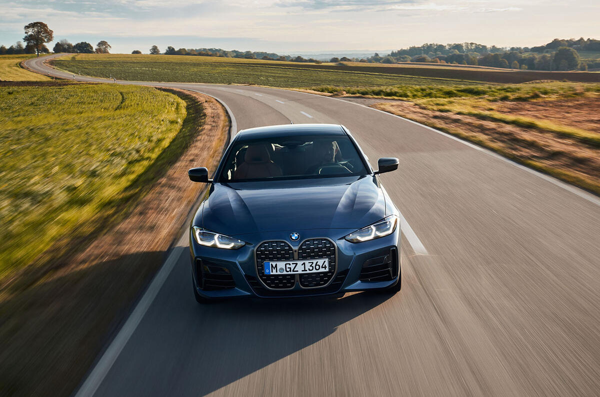BMW 4 Series 2020 first drive review - on the road nose